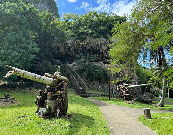 Last Japanese Command Post 모습을 담은 사진
